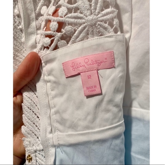 Lilly Pulitzer lace shift dress - Picture 4 of 7